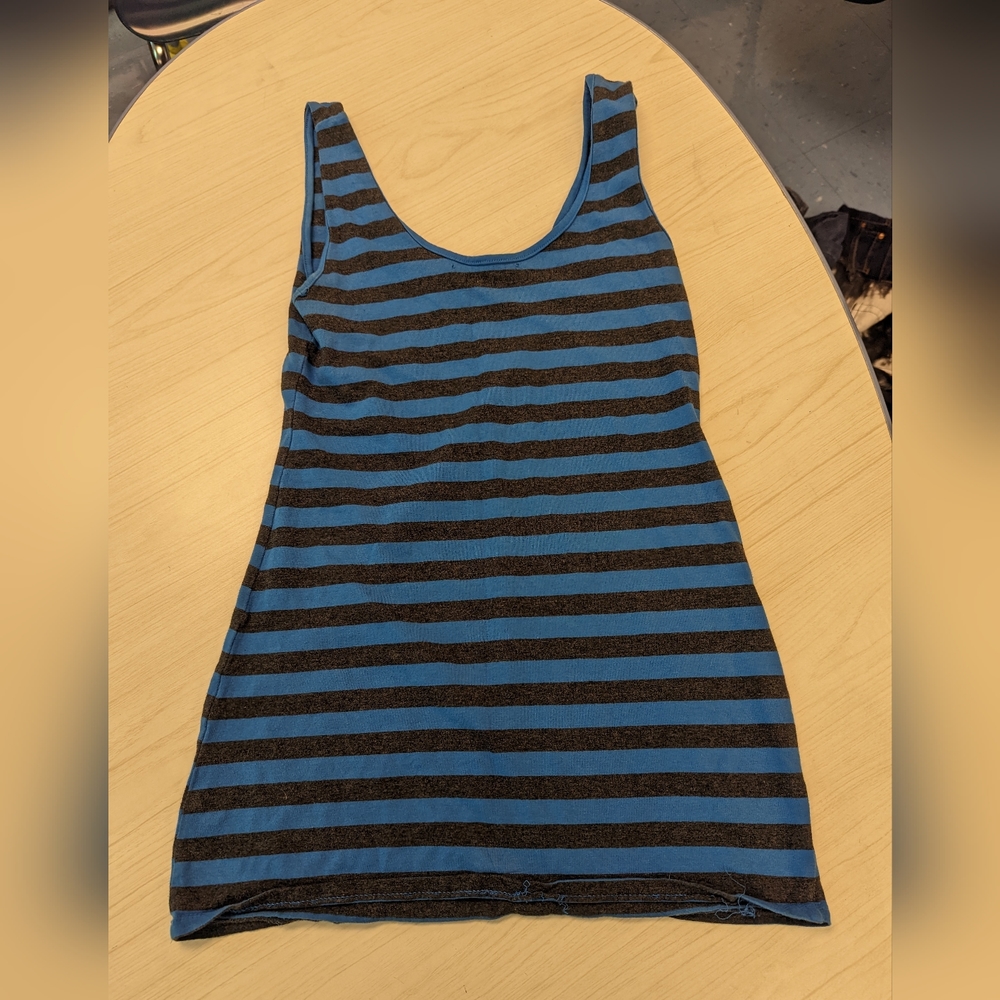 ✨BUNDLE 3+ tanks for $5 each!! Striped tank top dress/long tank top